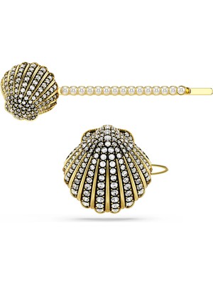 Swarovski Idyllia Saç Iğnesi Set (2) Deniz Kabuğu Karişik Metal