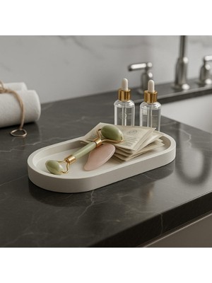 Lumi Home Uzun Oval Sunum Tepsisi Çok Amaçlı Düzenleyici