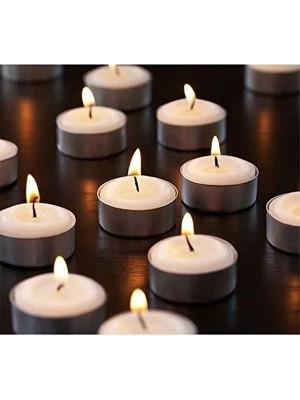 Byanes 50 Adet Tealight Mum 1.kalite Tealight Mum Kutulu – Mum & Kandil