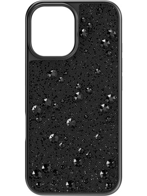 Swarovski High Akilli Telefon Kilifi Scattered Design Iphone® 16 Siyah