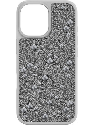 Swarovski High Akilli Telefon Kilifi Flat Back Kristaller Iphone® 17 Gümüş Rengi