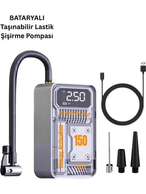 Luord - Store Mey Ithalat® MC6619 Araç Lastik Pompası