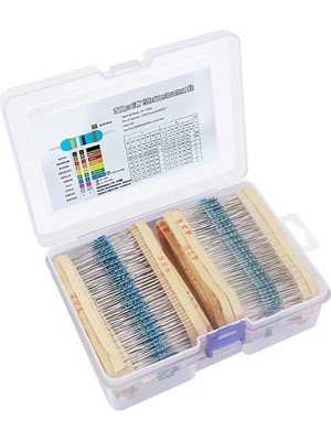 Luord - Store Powermaster PM-29724 1/4W 1 Ohm - 10 Mega Ohm Arası 130 Çeşit 2600 Parça Direnç Kiti