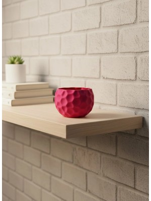 Luord - Store Mey Ithalat® Küçük Boy Mor Saksı 5 cm Şık ve Minimal Dekoratif Tasarım