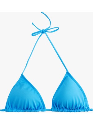 Koton Boyundan Bağlamalı Üçgen Bikini Üstü