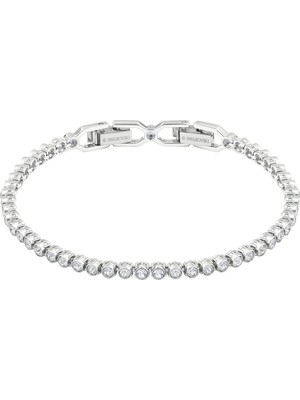 Swarovski Emily Bileklik Beyaz Rodyum Kaplama