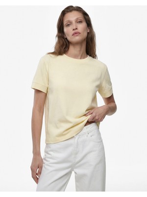 Koton Slim Fit Kısa Kollu Bisiklet Yaka Basic Tişört