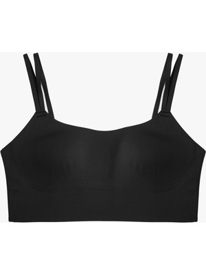 Koton Ince Askılı Slim Fit Kolsuz Kaplı Sporcu Sütyeni