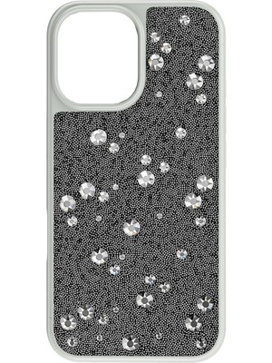 Swarovski High Akilli Telefon Kilifi Scattered Design Iphone® 16 Gümüş Ton