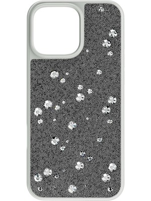 Swarovski High Akilli Telefon Kilifi Scattered Design Iphone® 16 Pro Max Gümüş Ton