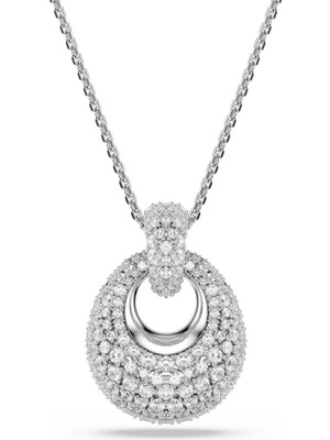 Swarovski Sublima Kolye Beyaz Rodyum Kaplama