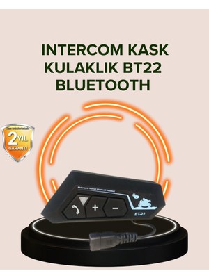 Renas Store Bluetooth 5.0 Motosiklet Kask Kulaklık Eller Serbest Müzik Özellikli