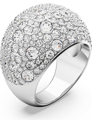 Swarovski Luna Yüzük Moon Beyaz Rodyum Kaplama 52