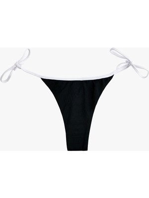 Koton Kontrast Detaylı Ipli Bikini Altı