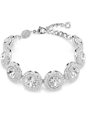 Swarovski Una Angelic Bileklik Beyaz Rodyum Kaplama