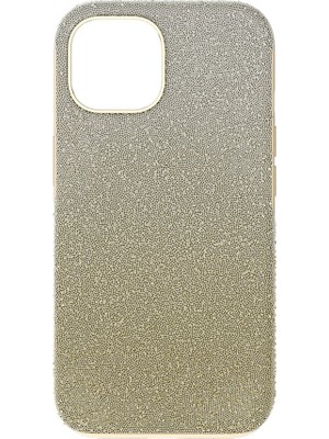 Swarovski High Akilli Telefon Kilifi Iphone 15 Sari Altin