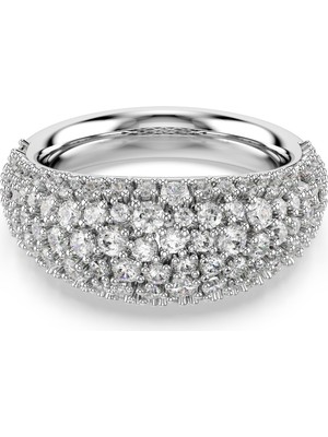 Swarovski Sublima Yüzük Beyaz Rodyum Kaplama 60