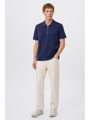 Wrangler Pamuklu Arizona Straight Fit Cepli Esnek Jean Kot Denim Pantolon
