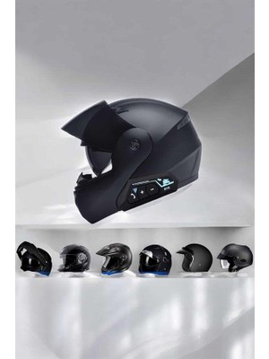 Renas Store Kask Kulaklığı Motosiklet Intercom Interkom Dinleme Konuşma Özellikli Su Geçirmez