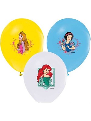 Kitabevimden Balonevi Balon Prenses Baskılı Pastel Renk 4+1 100 Lü 1930