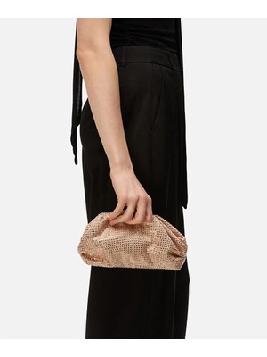 İpekyol Çıkarılabilir Askılı Strass Taşlı Clutch IS1260121015023