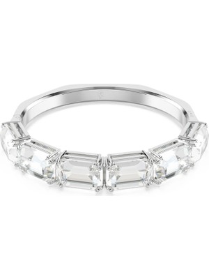 Swarovski Millenia Bangle Bileklik Octagon Cut Beyaz Rodyum Kaplama L