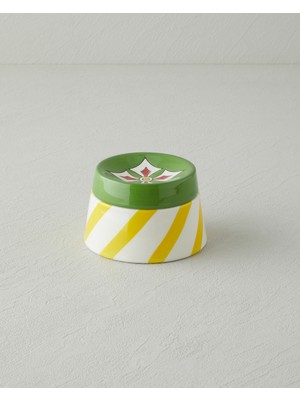 English Home Jona Stoneware Dekoratif 10x10x6 cm Multicolor