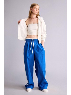 DeFacto %100 Pamuk Wide Leg Çift Cepli Normal Bel Pantolon G9495AX26SP