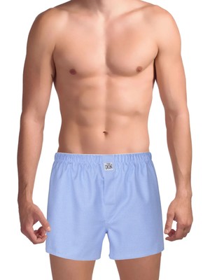 The Don Mavi Erkek Desenli Boxer TDNPOP121