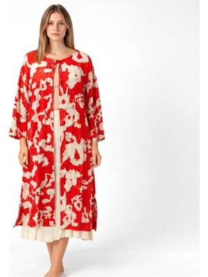 Sile Atelier Sıle Atelıer Kadın viskon Kimono  Yazlık Rahat Plaj Günlük... YAZ AYLARININ  EN ŞIK KİMONASI