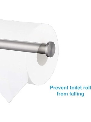 Esmo Home Tuvalet Kağıdı Tutucu, Premium Paslanmaz Çelik Yapı, Kolay Monte Edilebilir Duvar Askısı, Banyo ve Mutfaklar Için Şık ve Dayanıklı Tuvalet Kağıdı Tutucu, Modern Tasarım