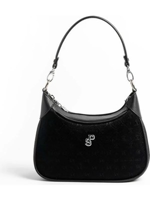 Silver & Polo Silver Polo Siyah - Siyah Fashion Kadın Omuz Çantası SP1180