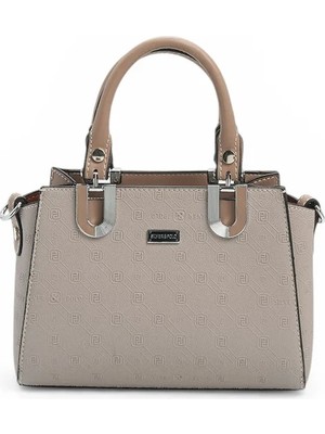 Silver & Polo Silver Polo SP1281 Kadın El Çantası Fashion A.vizon-Latte