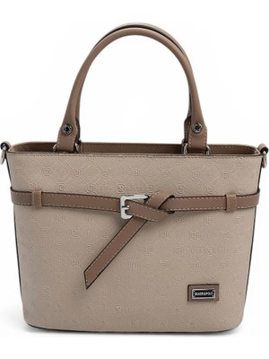Silver & Polo Silver Polo Bej - Latte Fashion Kadın El Çantası SP1283