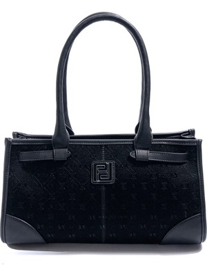 Silver & Polo Silver Polo SP1261 Kadın El Çantası Fashion Siyah-Siyah