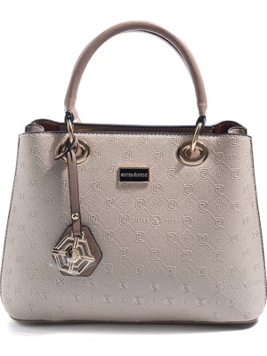 Silver & Polo Silver Polo Bej - Latte Fashion Kadın El Çantası SP1272