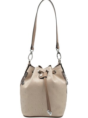 Silver & Polo Silver Polo SP1137 Kadın Omuz Çantası Fashion Bej-Latte