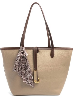 Silver & Polo Silver Polo SP1247 Kadın Omuz Çantası Mini Rolax Vizon-Vizon