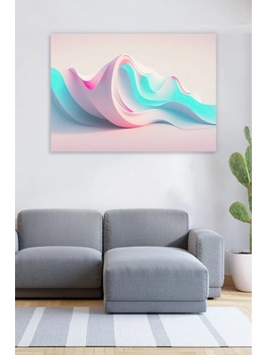 Şehzat Cotton Shapes Dekoratif Kanvas Tablo