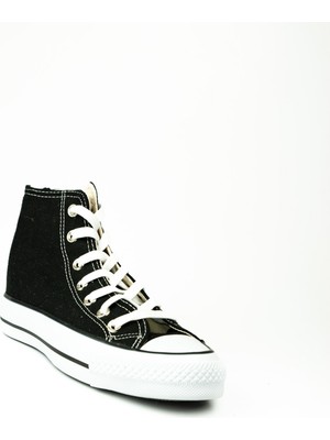 Look Life 1003 Siyah Keten Kadın Sneaker Ayakkabı