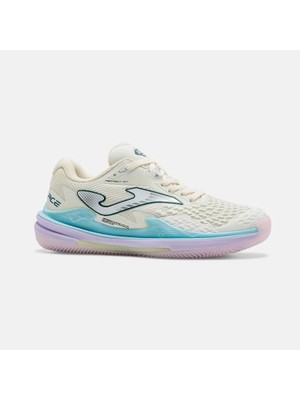 Joma Ace Kadın Sert Kort Tenis Ayakkabısı Beyaz TACELS2625AC