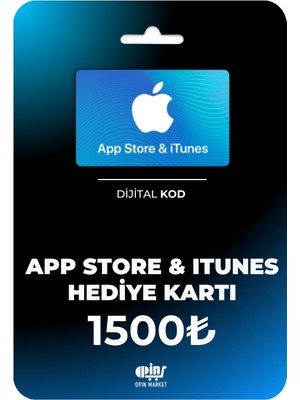 Opin Market App Store & Itunes Dijital Hediye Kodu