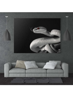 Şehzat Dekoratif Snake Kanvas Tablo