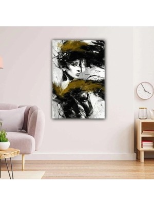 Şehzat Dekoratif Modern Sanat Kanvas Tablo