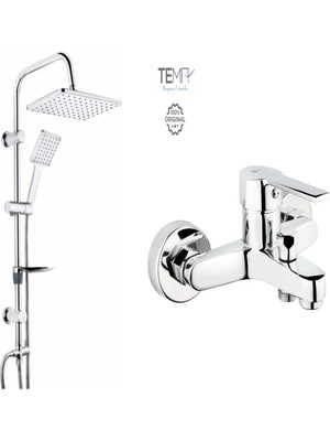 Tema Flora Banyo Bataryası ve Raın Carismo Duş Sistemi