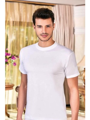 Berrak Erkek Atlet Beyaz %100 Pamuklu 1003