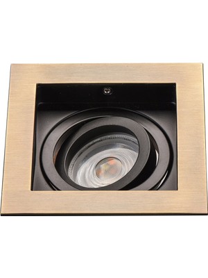 JUPITER JH639 Ab Hareketli Kare Spot (Antik Bronz&siyah)