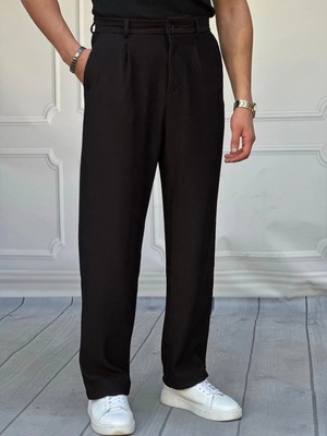Modefendicom Fitil Desen Baggy Pantolon