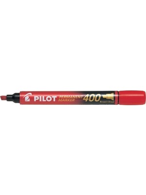 Pilot Permanent Markör Kalem (Koli Kalemi) Kırmızı 400 (12 Li Paket)