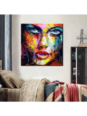 Şehzat Colourfull Women Dekoratif Kanvas Tablo